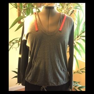 Mountain Equipment Co-op Gray Organic Cotton Pullover medium